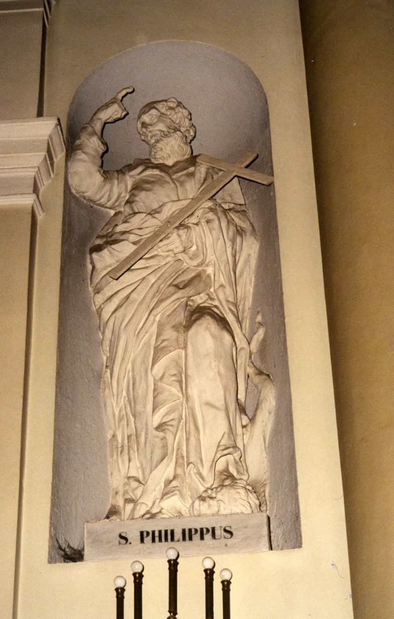 San Filippo Apostolo (statua) di Di Meglio Salvatore (sec. XIX)