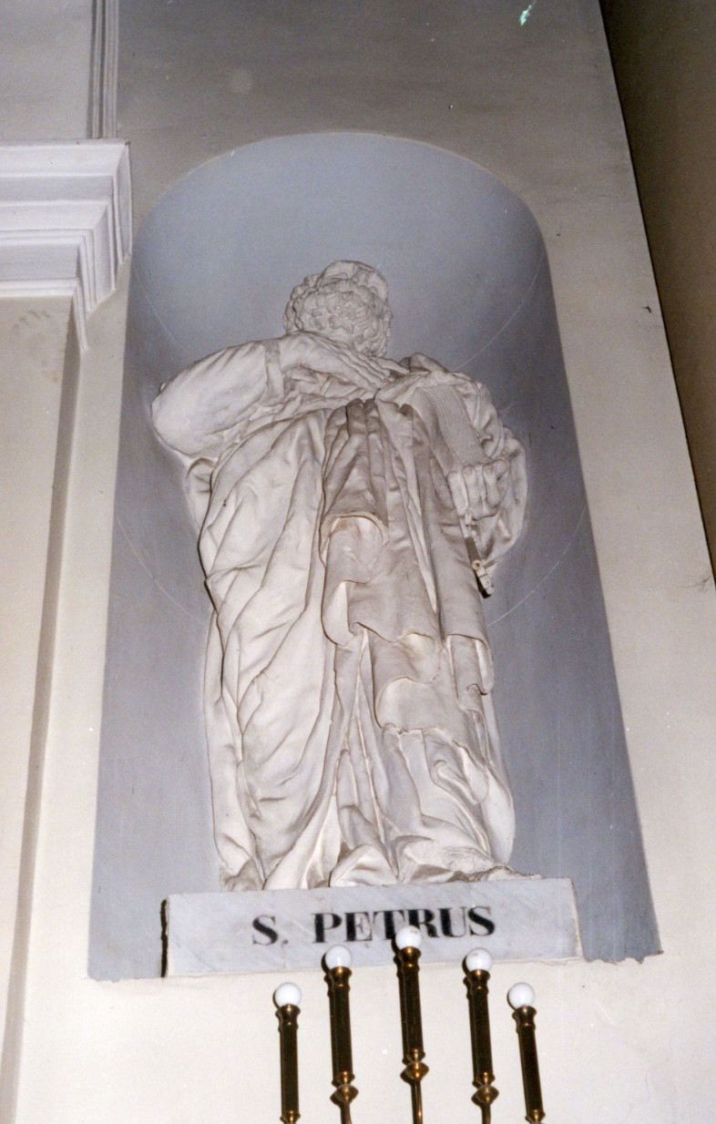 San Pietro Apostolo (statua) di Di Meglio Salvatore (sec. XIX)