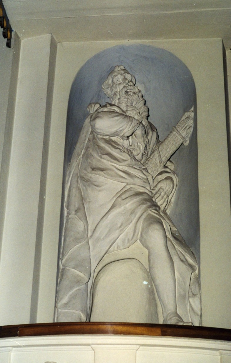 Sant'Andrea apostolo (statua) di Di Meglio Salvatore (sec. XIX)