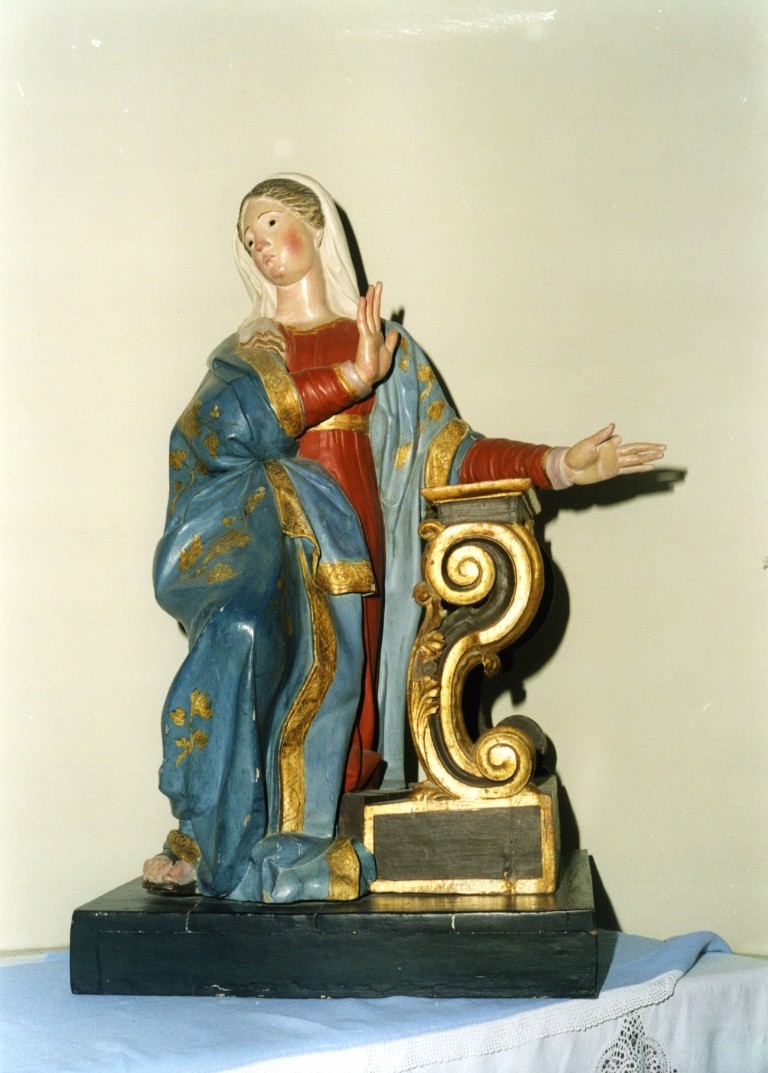 Madonna annunciata (statua) - ambito italiano (sec. XX)