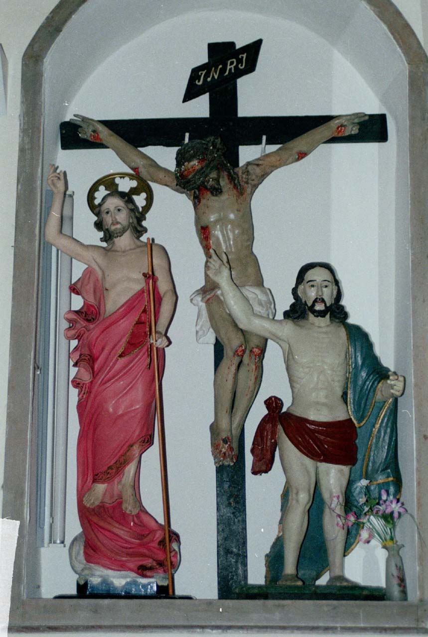 Cristo crocifisso (statua) - ambito sardo iberico (prima metà sec. XVIII)