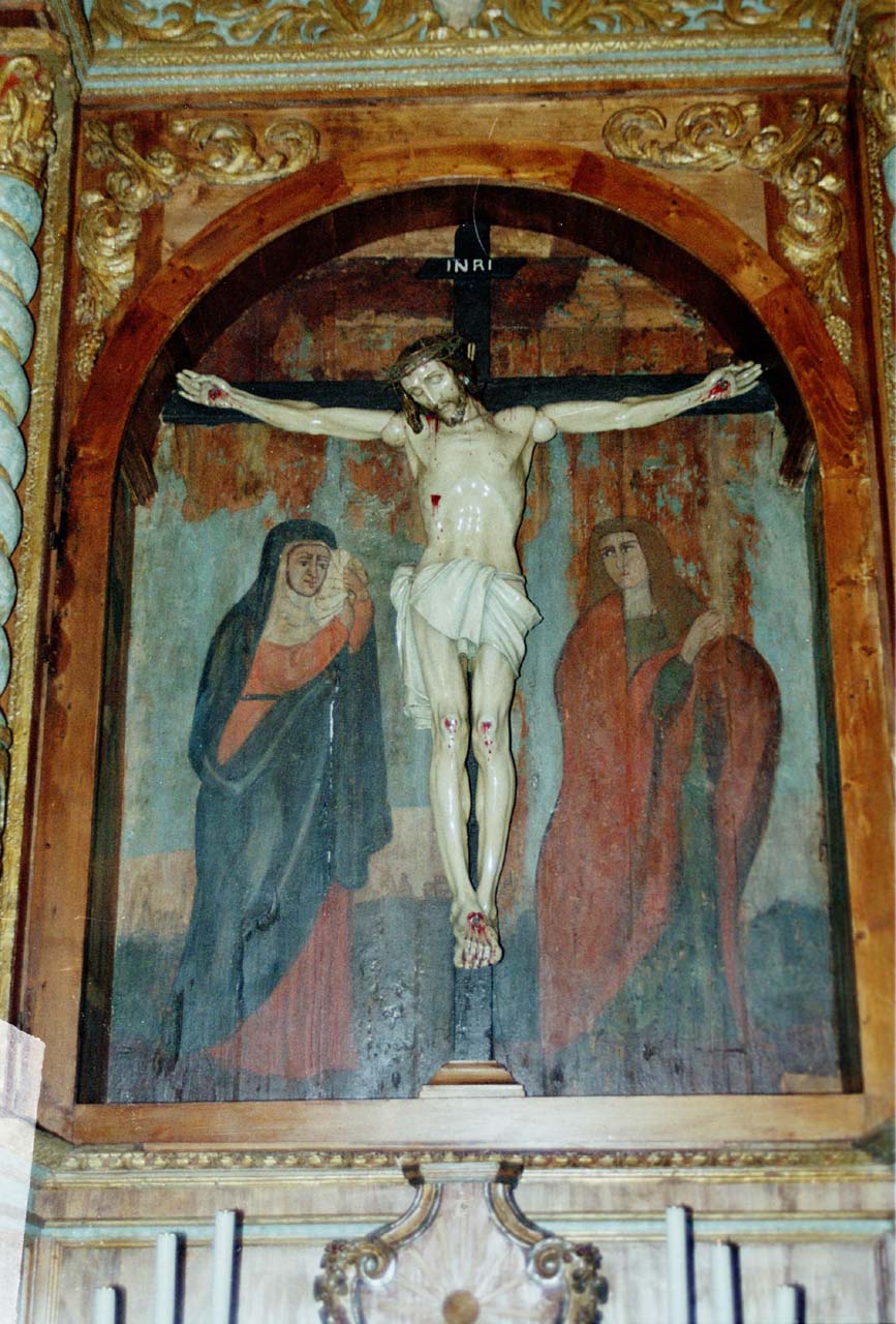 Cristo crocifisso (statua) - bottega altoatesina (primo quarto sec. XX)