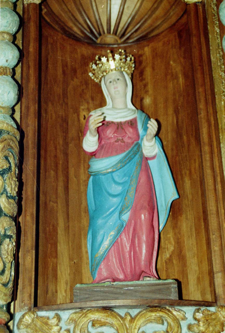 Madonna dell'Incontro (statua) - ambito sardo iberico (sec. XVIII)