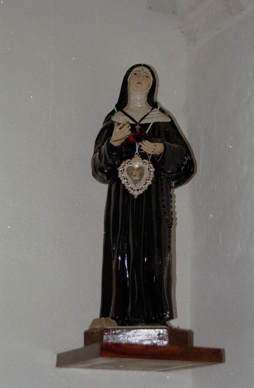 Santa Rita da Cascia (statua) - produzione italiana (prima metà sec. XX)
