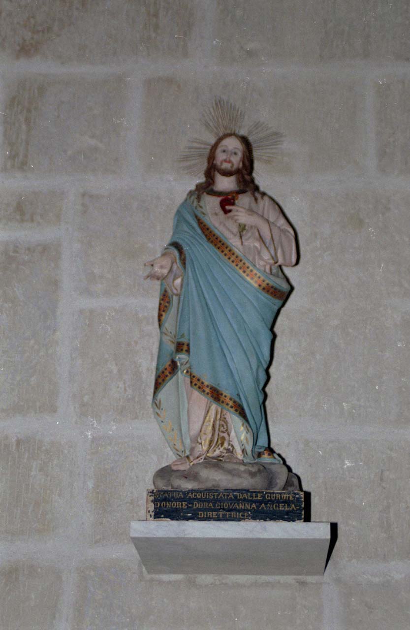 Sacro Cuore di Gesù (statua) - produzione italiana (prima metà sec. XX)