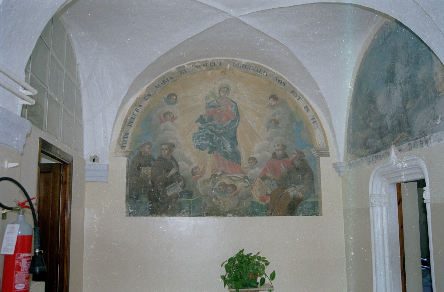 Madonna Immacolata e Santi (dipinto) - ambito sardo (fine sec. XIX)