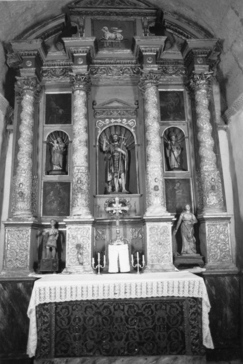 altare - bottega sarda (secc. XVII/ XVIII)