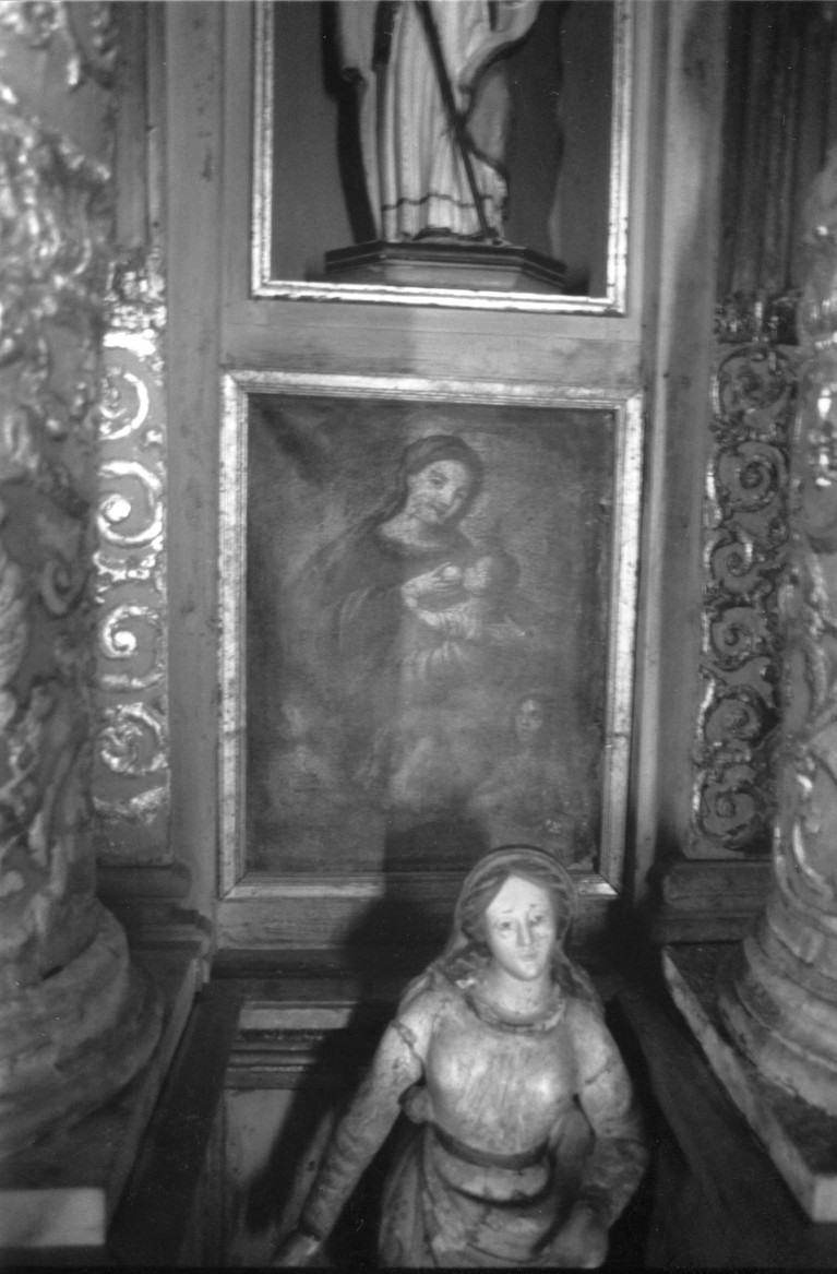 Madonna del Latte (dipinto) - ambito sardo (sec. XVIII)