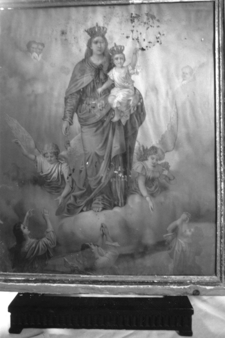 Madonna del Carmelo (dipinto) - ambito sardo (sec. XIX)