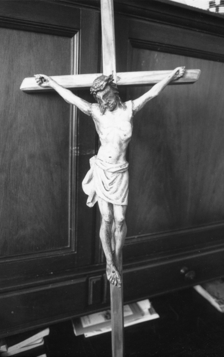Cristo crocifisso (scultura) - bottega sarda (fine/ inizio secc. XIX/ XX)