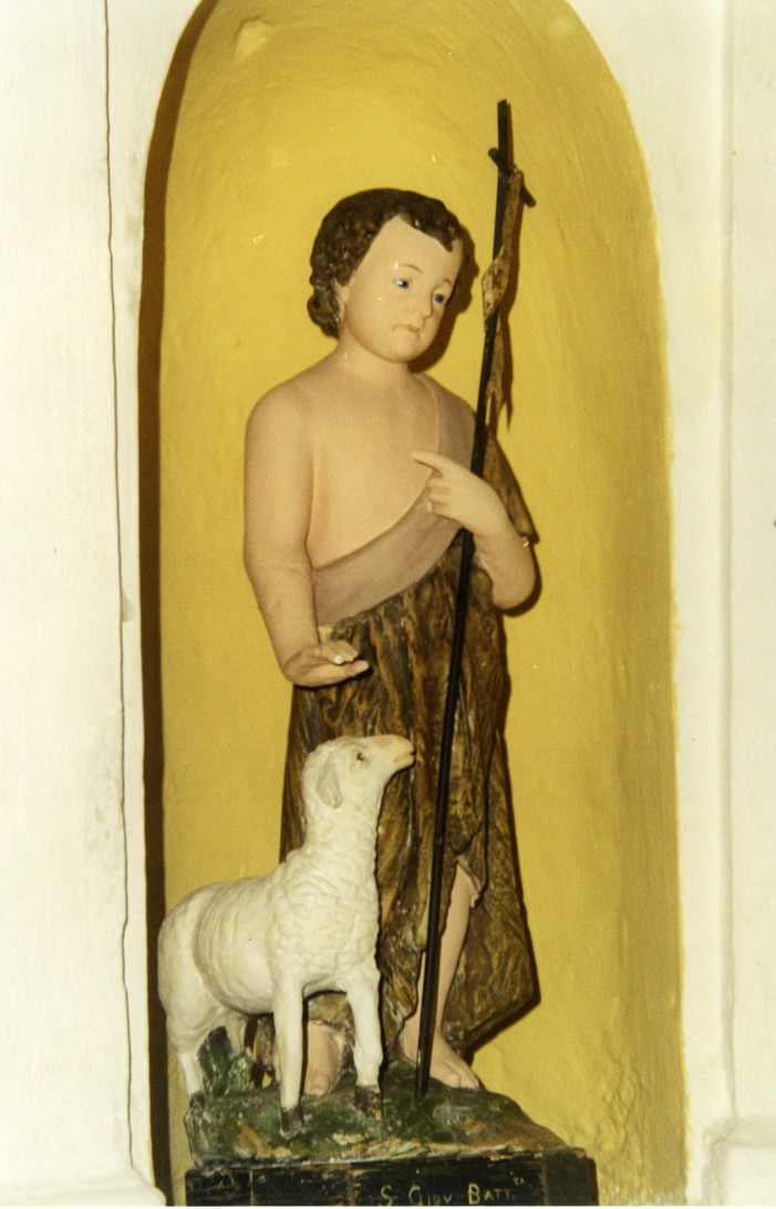 San Giovanni Battista (statua) - ambito italiano (prima metà sec. XX)