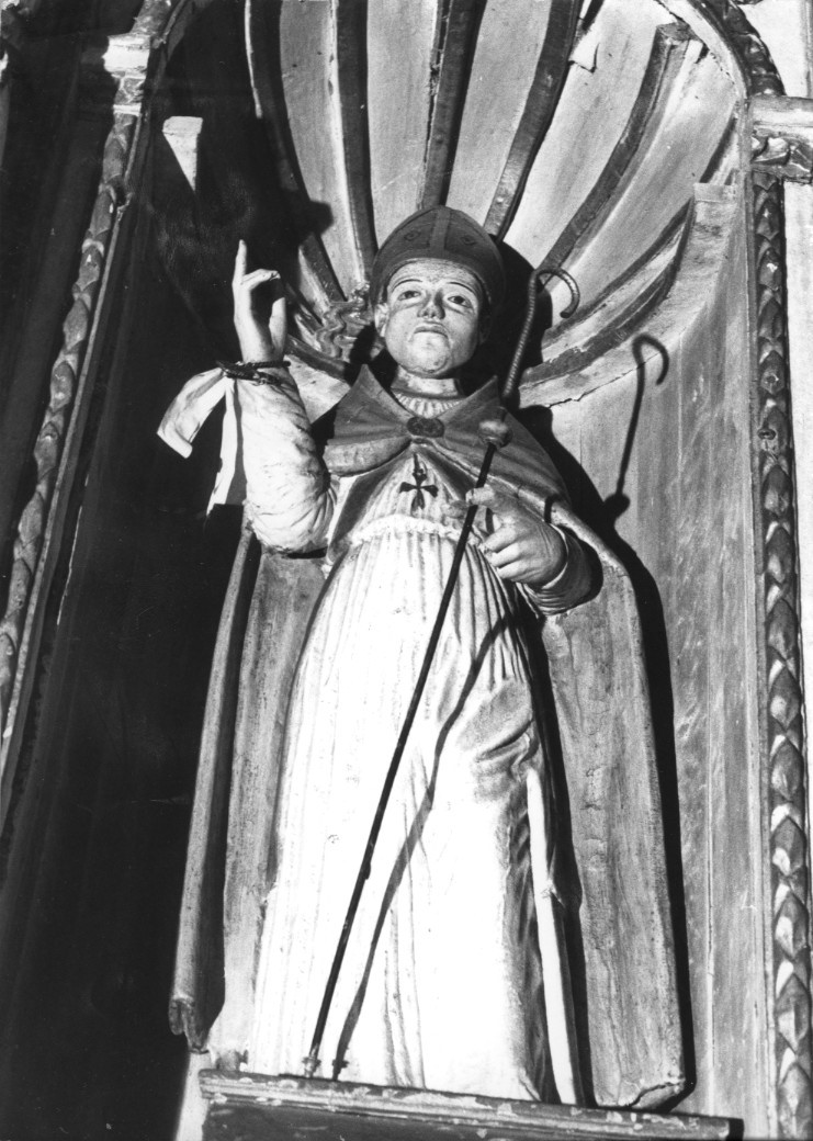 San Narciso vescovo (scultura) - bottega sarda (sec. XIX)