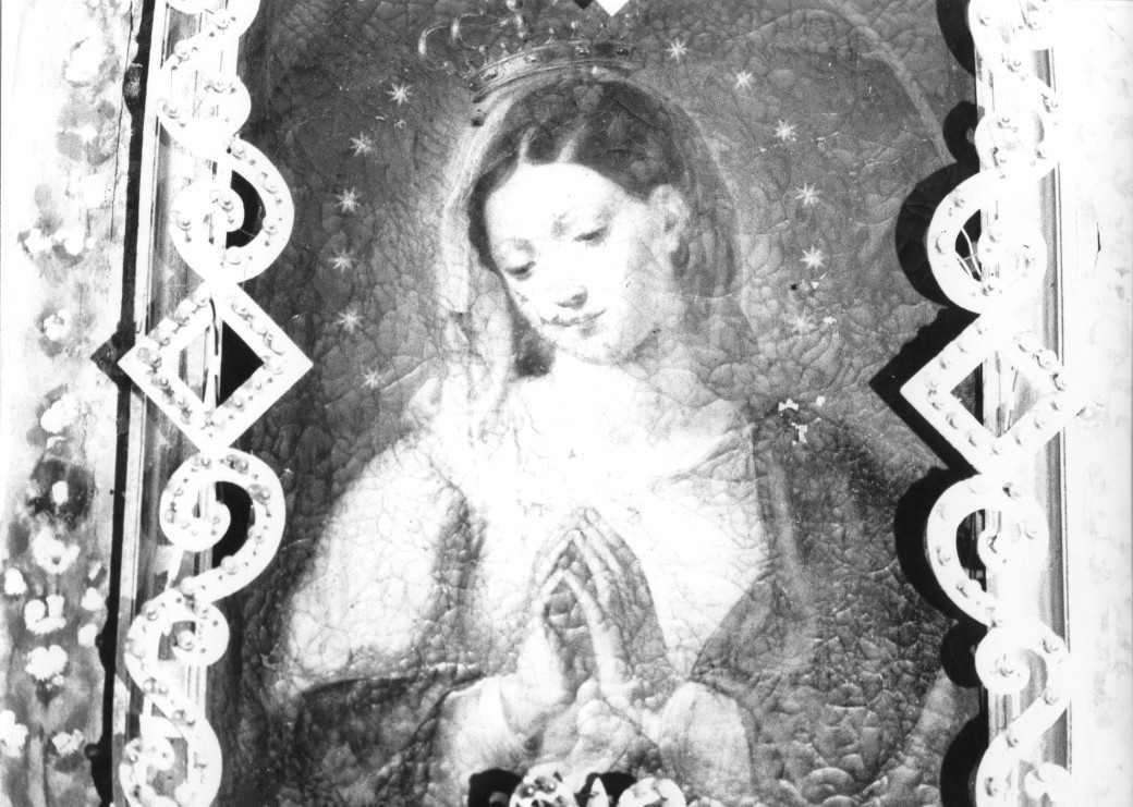 Madonna annunciata (dipinto) - ambito sardo (prima metà sec. XIX)