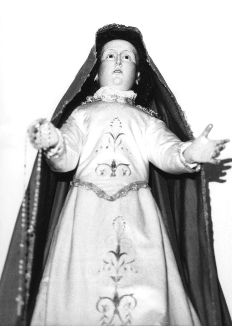 Madonna (statua processionale) - bottega sarda (sec. XIX)