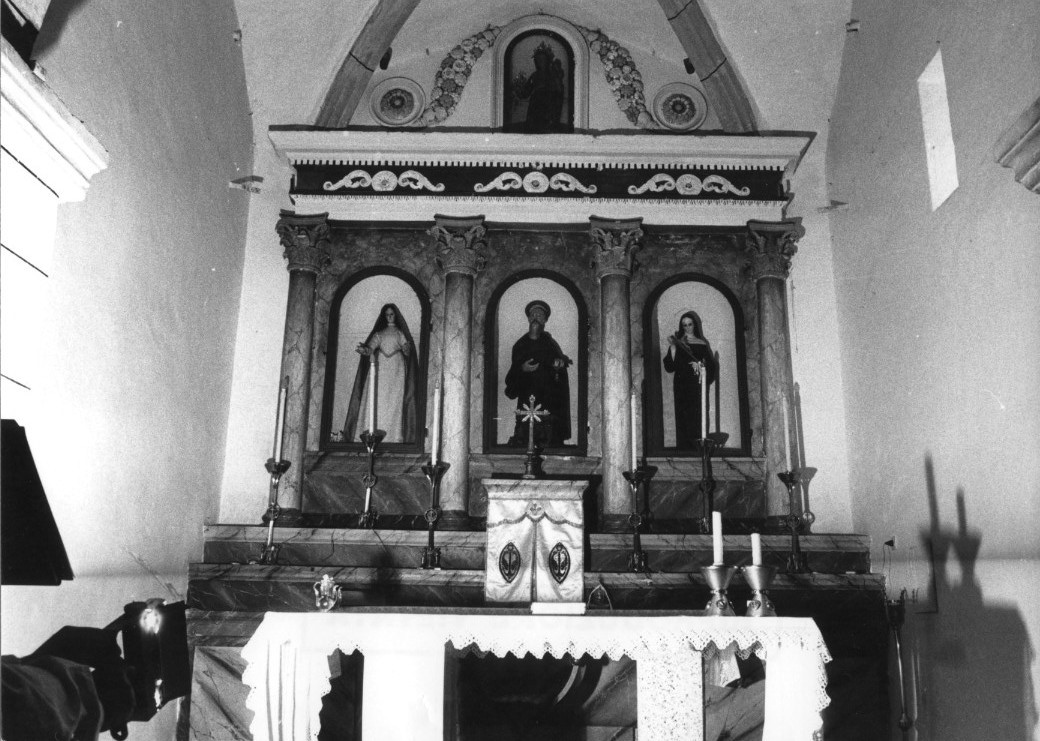 altare maggiore - bottega sarda (sec. XIX)