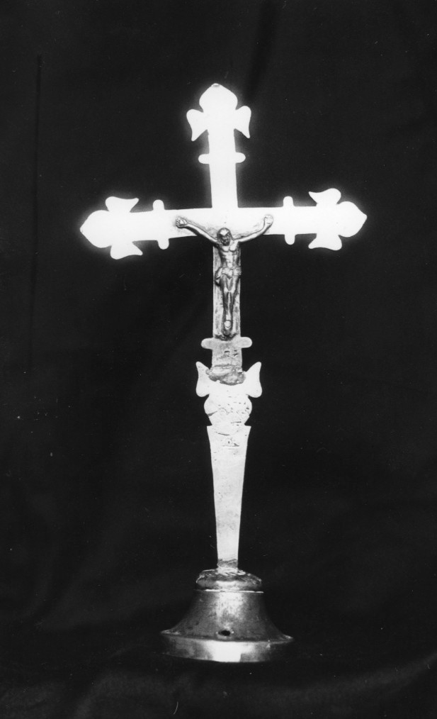 croce d'altare - bottega oristanese (sec. XVI)