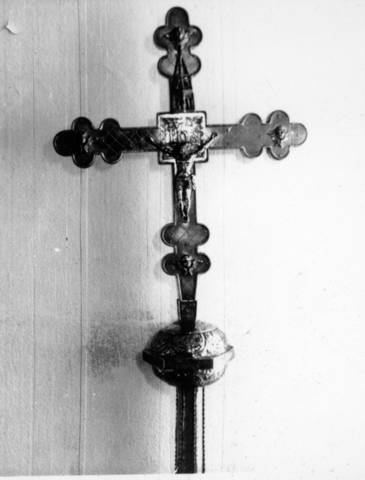 croce processionale - bottega algherese (sec. XVI)