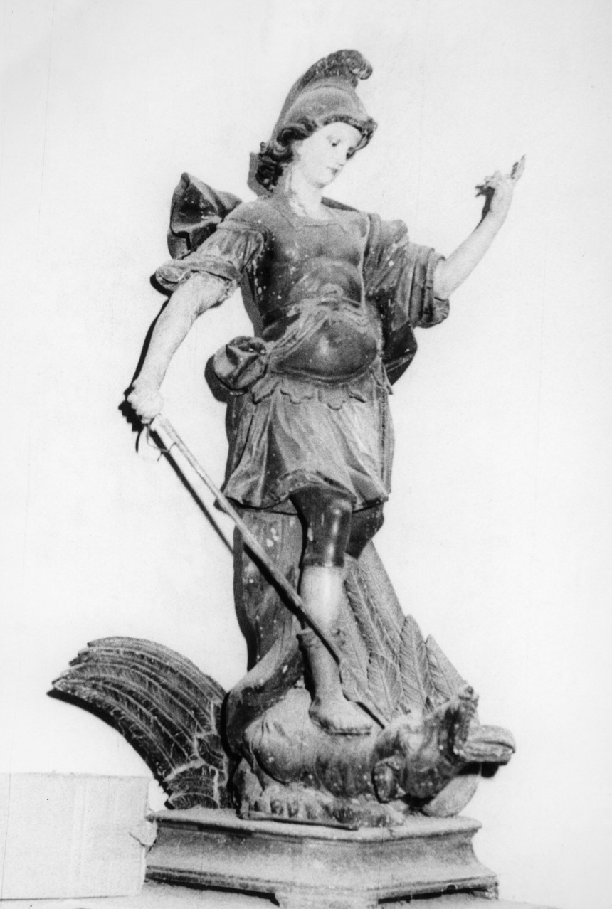 San Michele Arcangelo (scultura) - bottega napoletana (sec. XVIII)