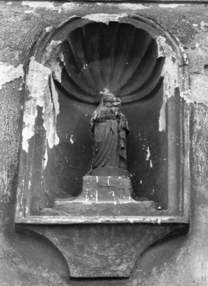 Madonna con Bambino (scultura) - ambito sardo (sec. XVII)