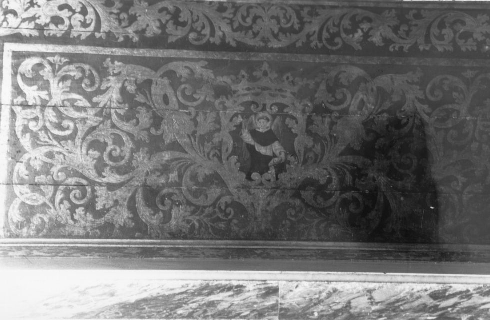 paliotto - a pannello piano - bottega sarda (sec. XVII)