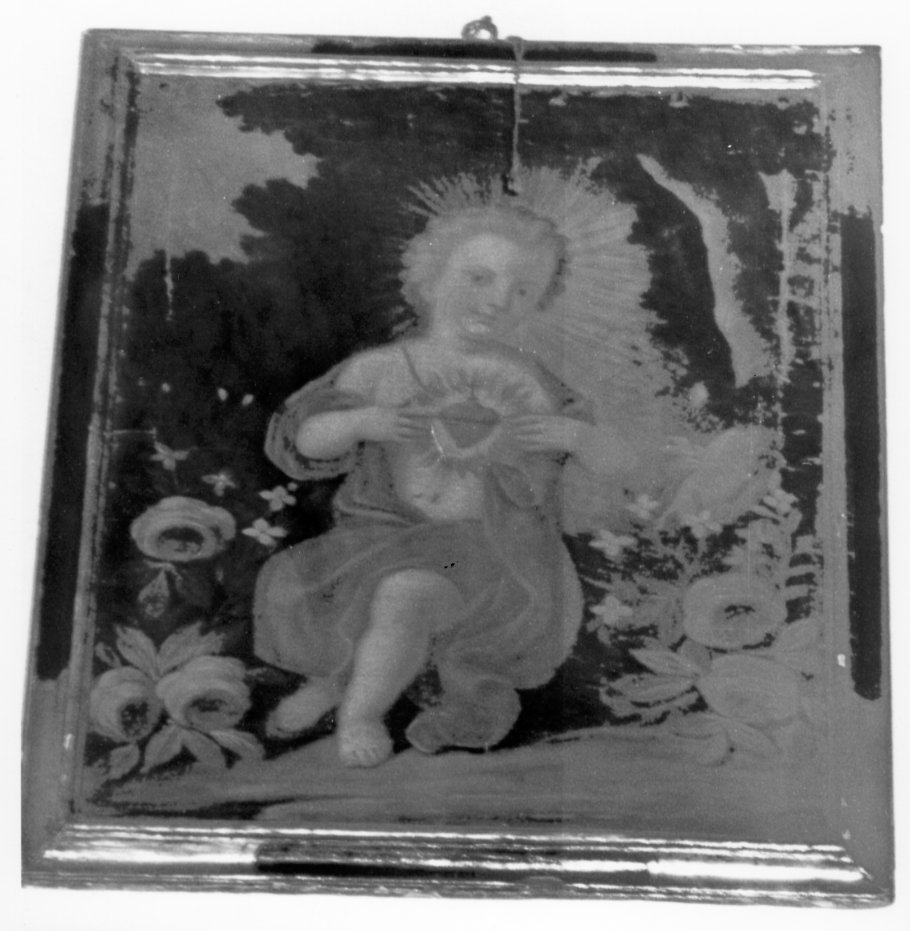 Gesù Bambino (dipinto) - ambito sardo (sec. XVIII)