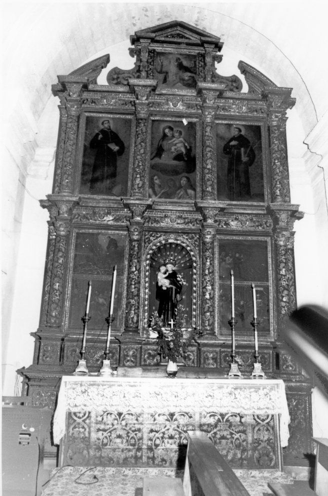 altare - bottega sardo-iberica (fine sec. XVII)