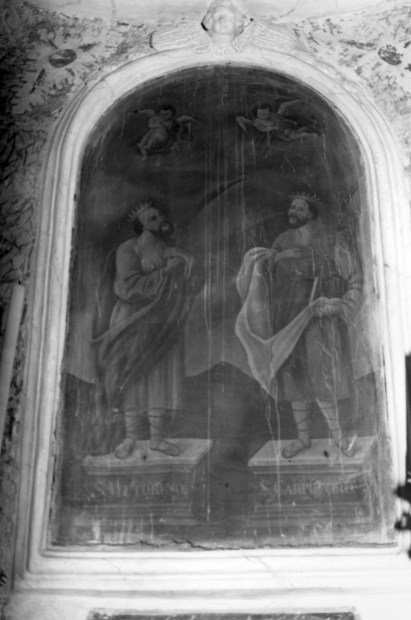 San Vittoriano e San Carpoforo (dipinto) - ambito sardo (secc. XVIII/ XIX)