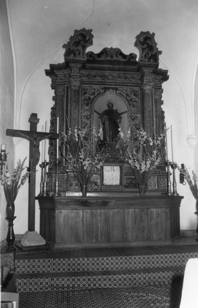 altare maggiore - bottega sarda (sec. XVIII)