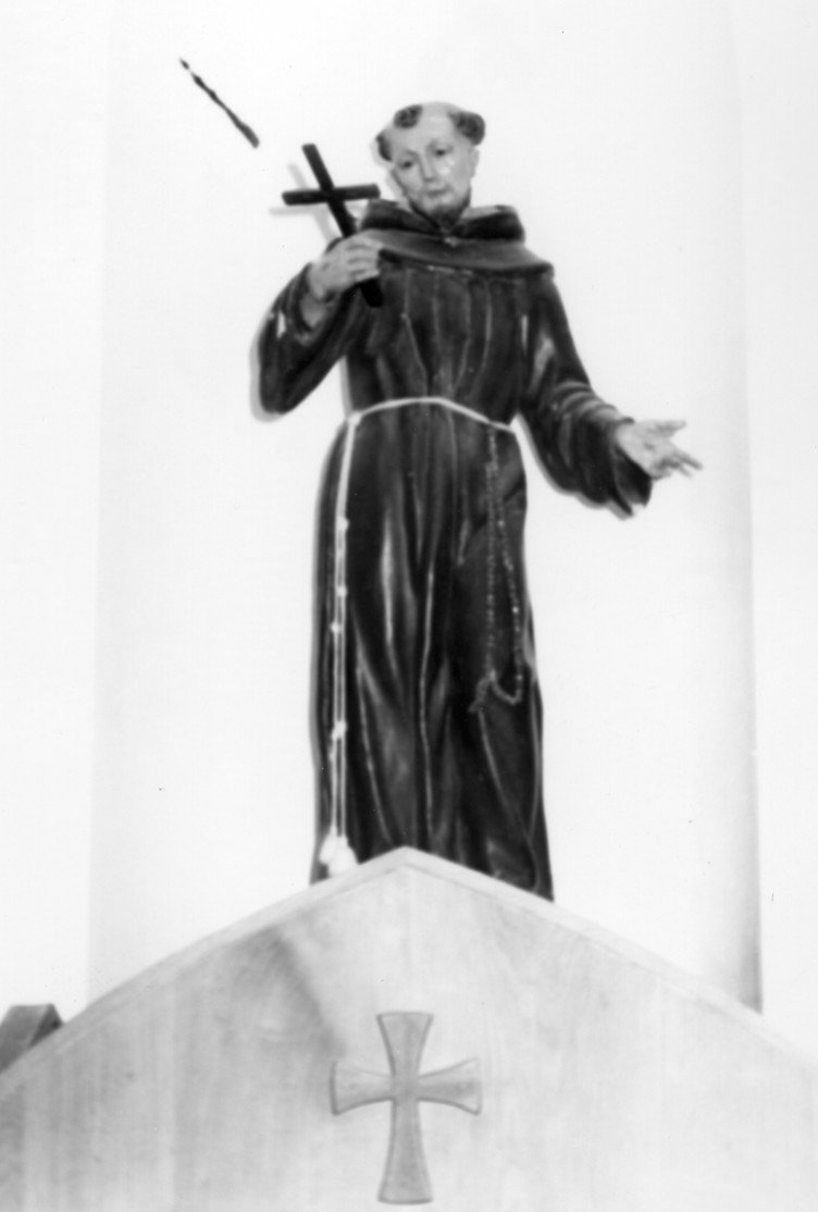 San Francesco (scultura) - bottega sarda (sec. XVIII)