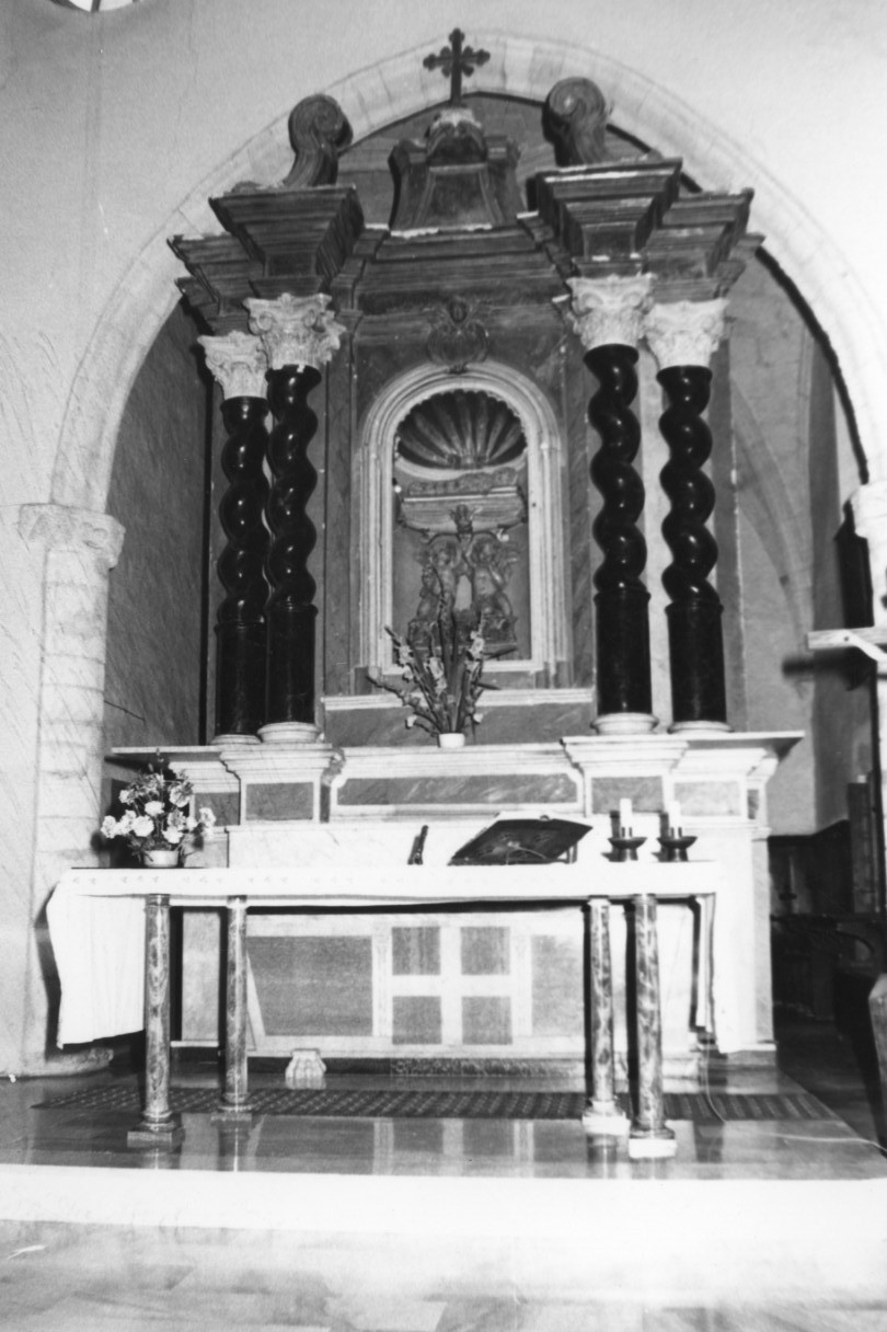 altare maggiore - bottega sarda (secc. XVIII/ XX)