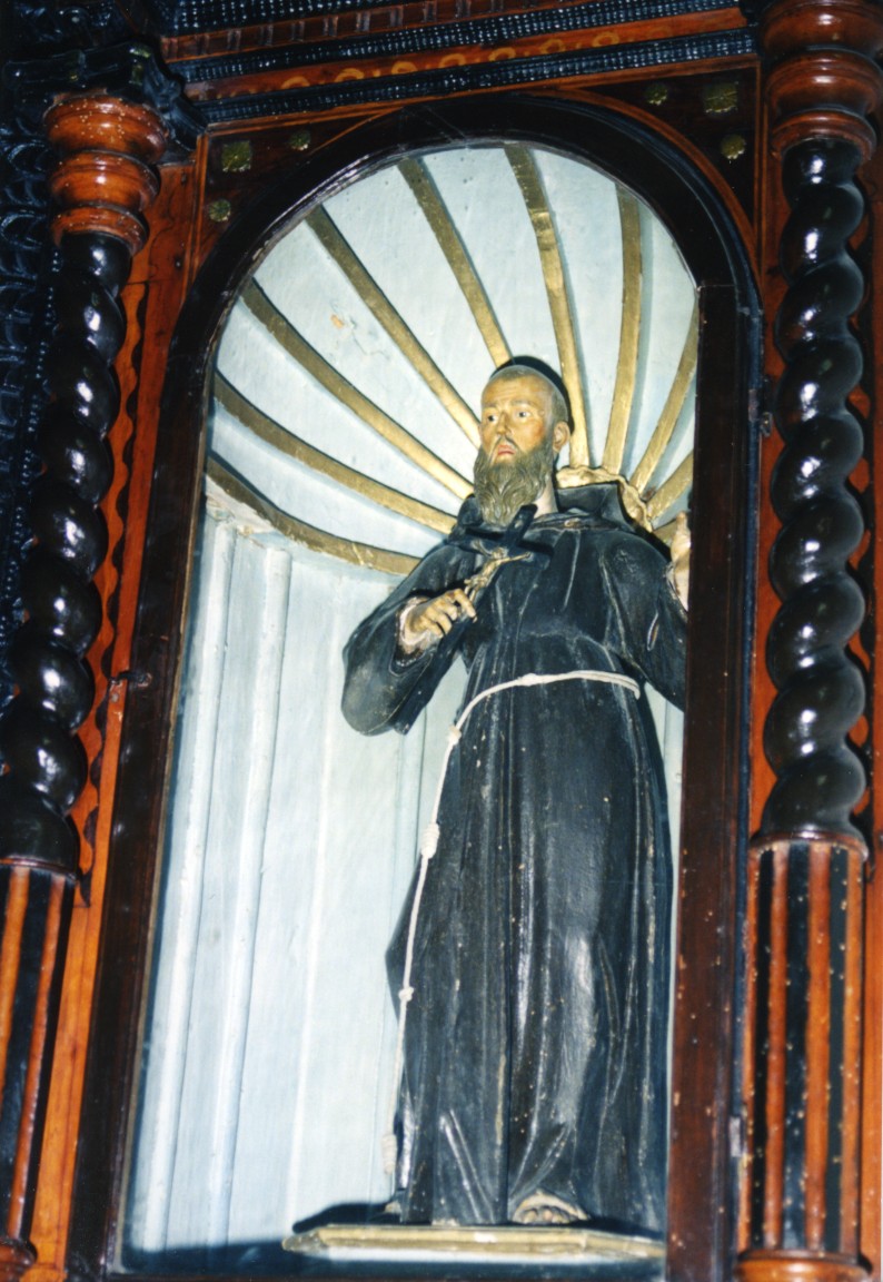 San Francesco d'Assisi (statua) - bottega napoletana (sec. XVIII)