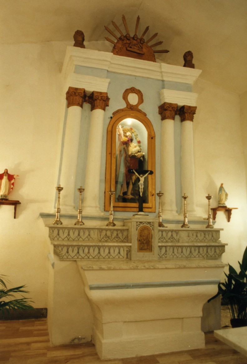 altare maggiore - ambito sardo (sec. XIX)