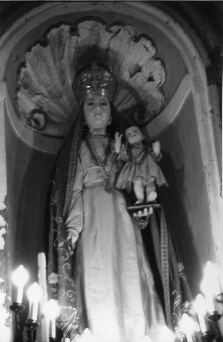 Madonna delle Grazie, Madonna con Bambino (statua) - bottega sarda (secc. XVIII/ XIX)