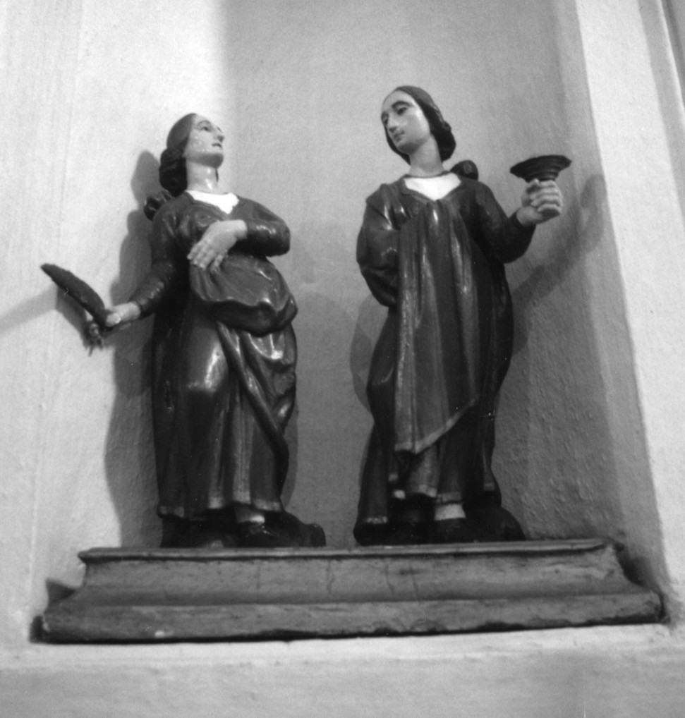 San Cosma e San Damiano (statua, coppia) - bottega sarda (sec. XVIII)