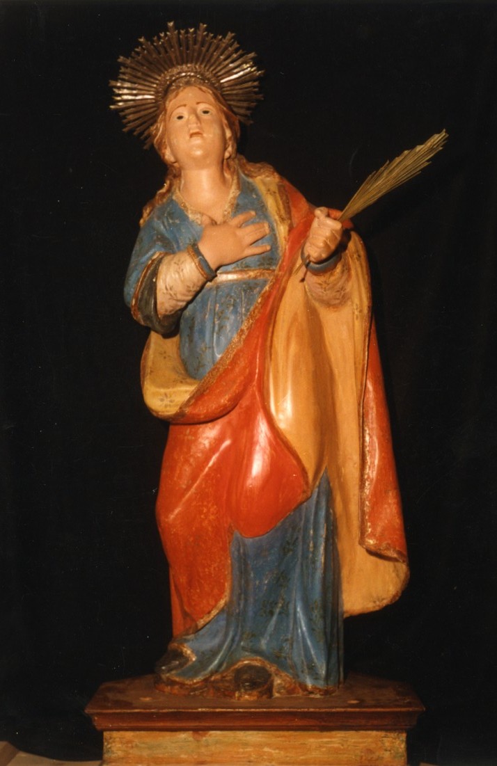 Sant'Anastasia martire (statua) - ambito sardo (sec. XVIII)