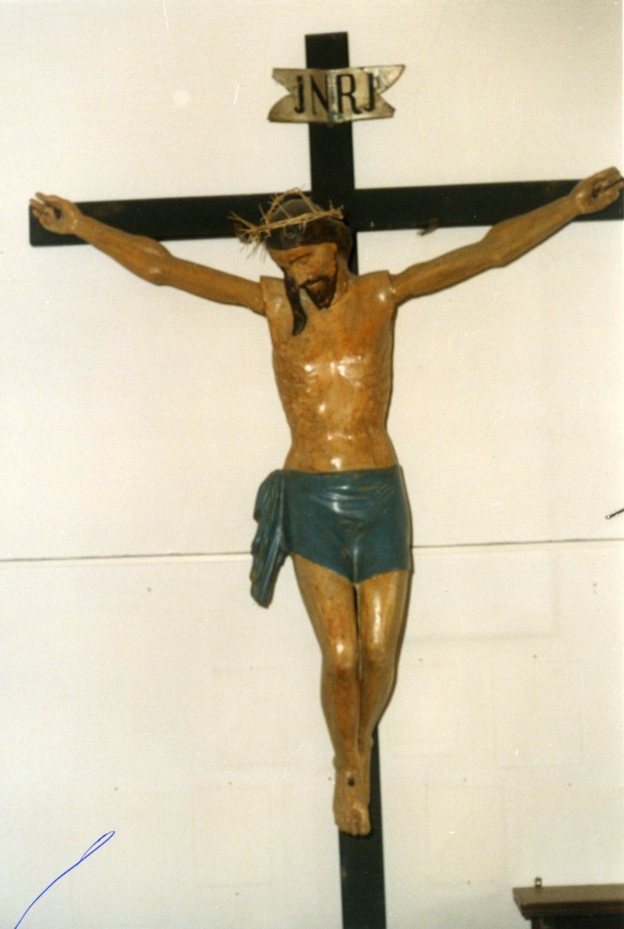 Cristo crocifisso (statua) - ambito sardo (sec. XVI)