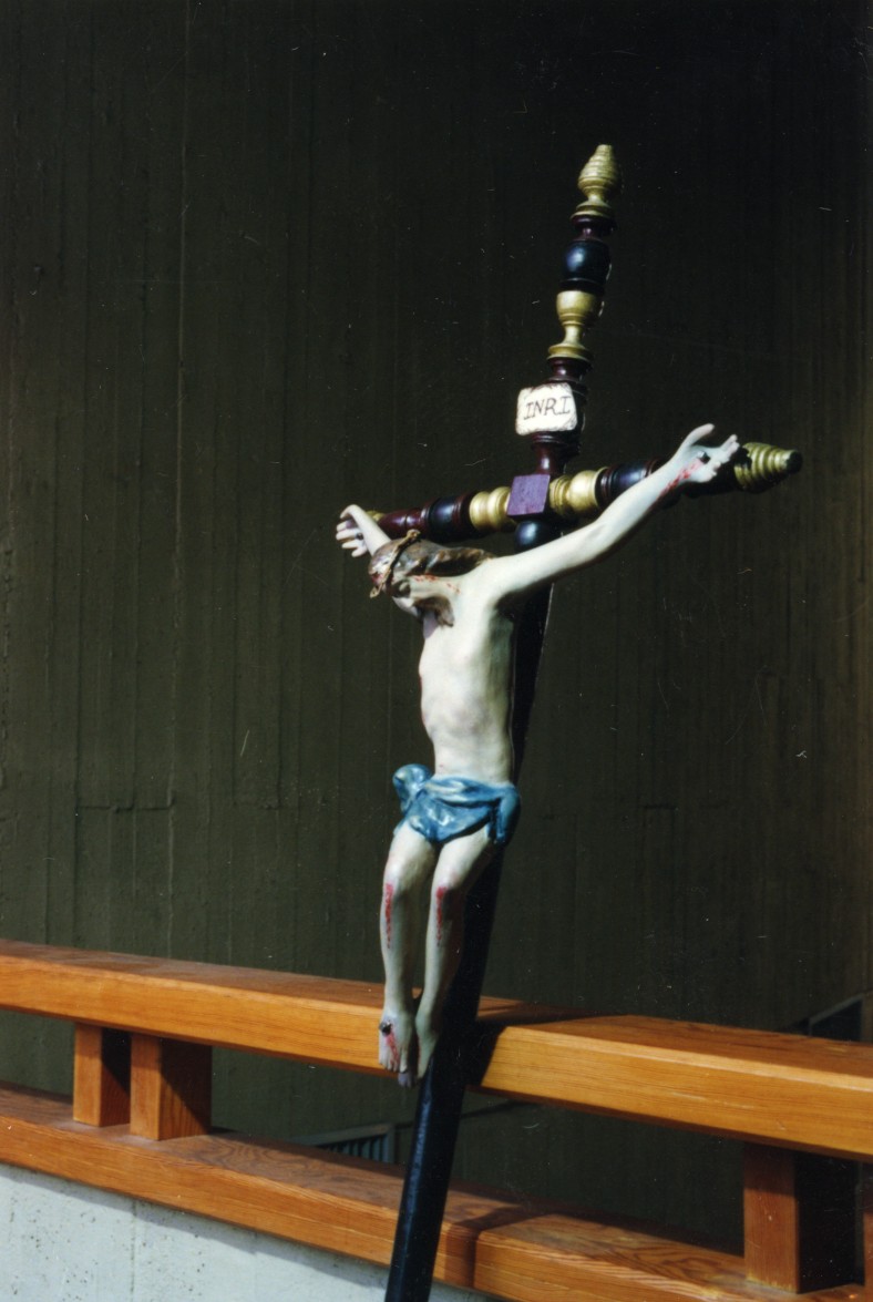 Cristo crocifisso (scultura) - produzione italiana (secc. XVIII/ XIX)