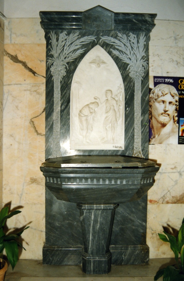 fonte battesimale di Sartorio Giuseppe (sec. XIX)
