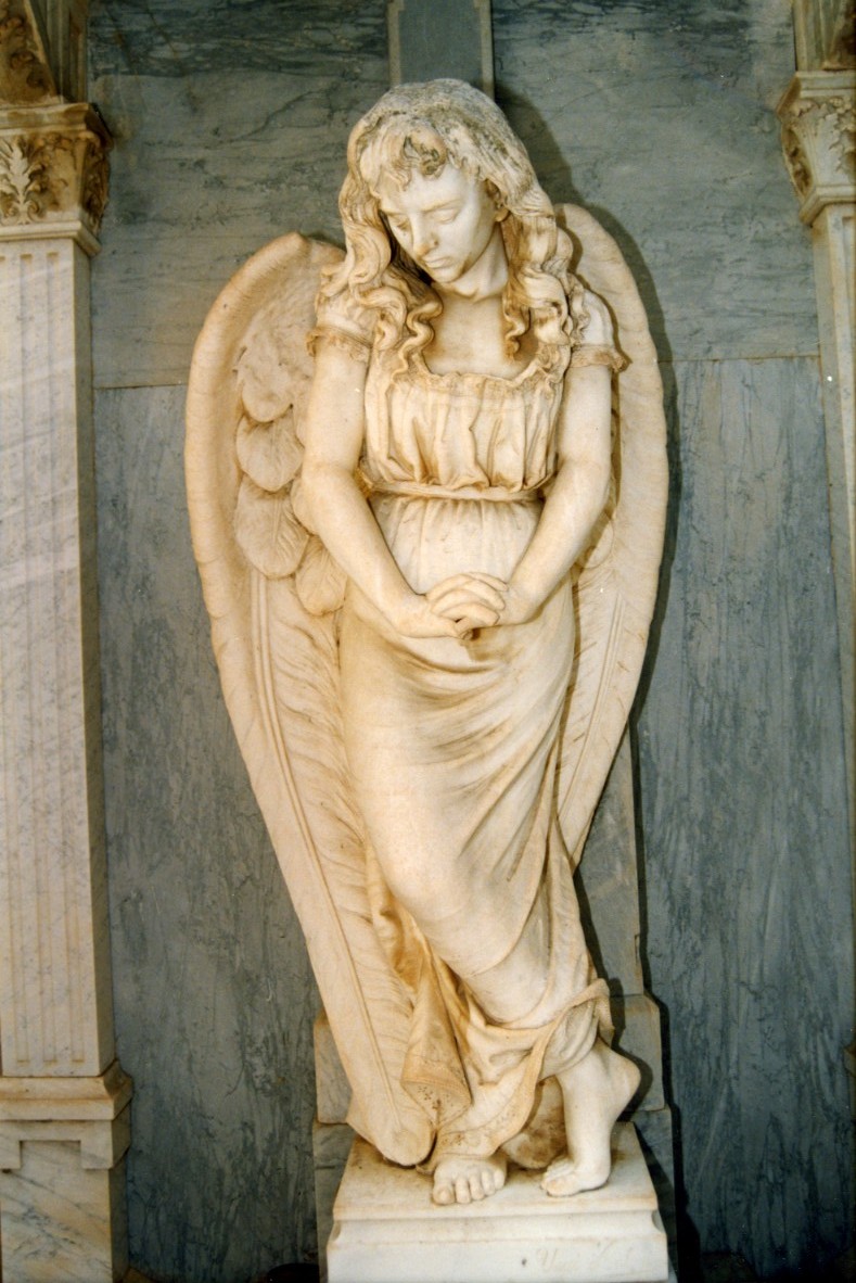 angelo (scultura, elemento d'insieme) di Usai Antonio (sec. XIX)