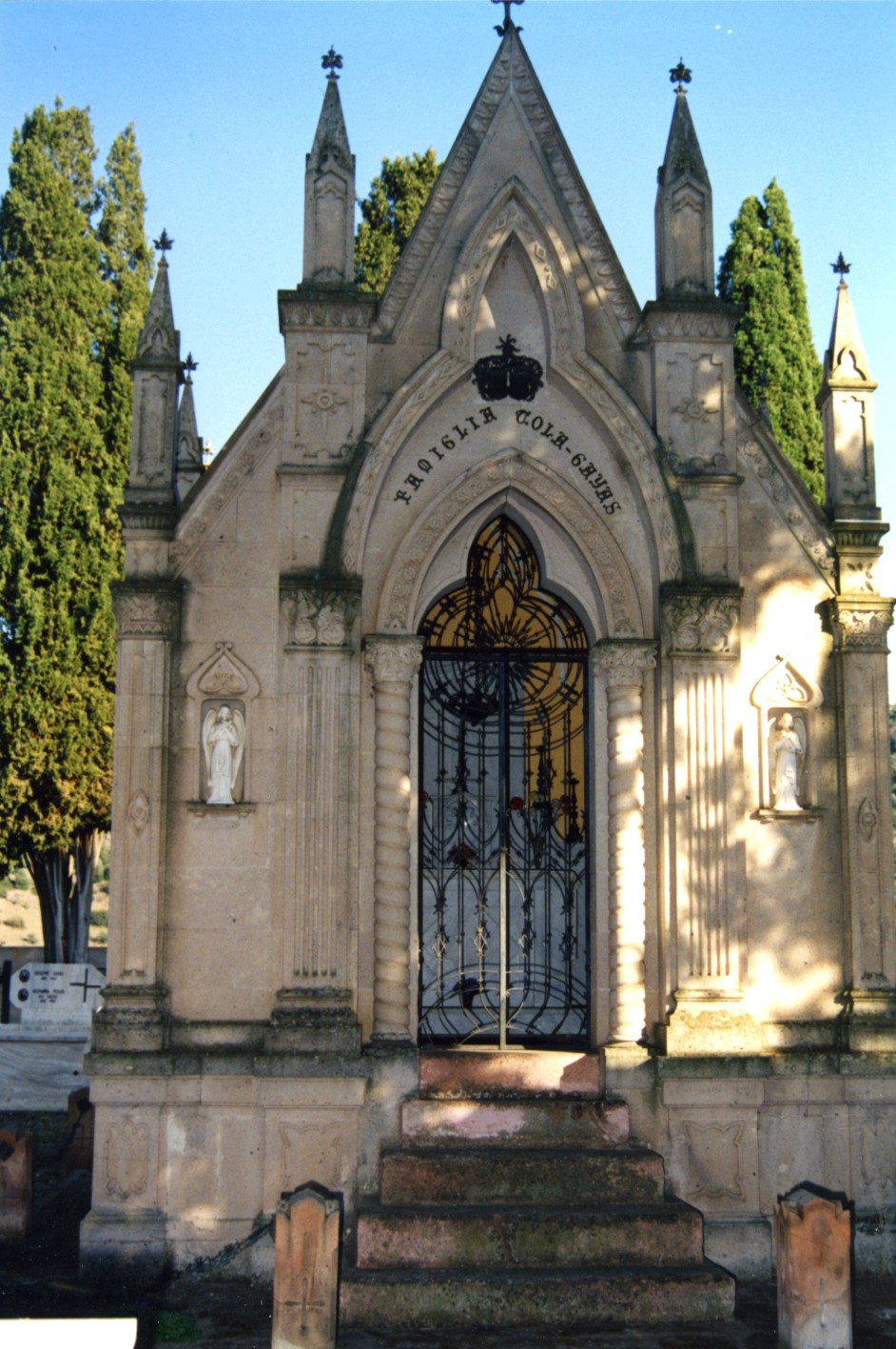 monumento funebre - a cappella - bottega sarda (sec. XIX)