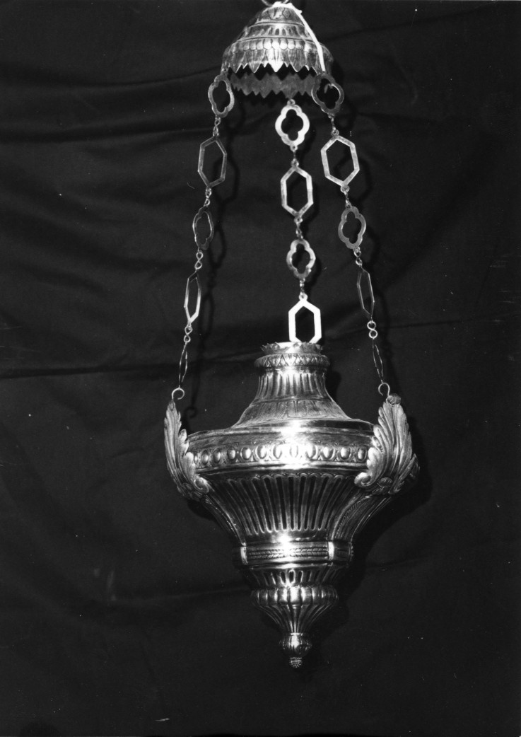 lampada pensile - bottega palermitana (sec. XVIII)