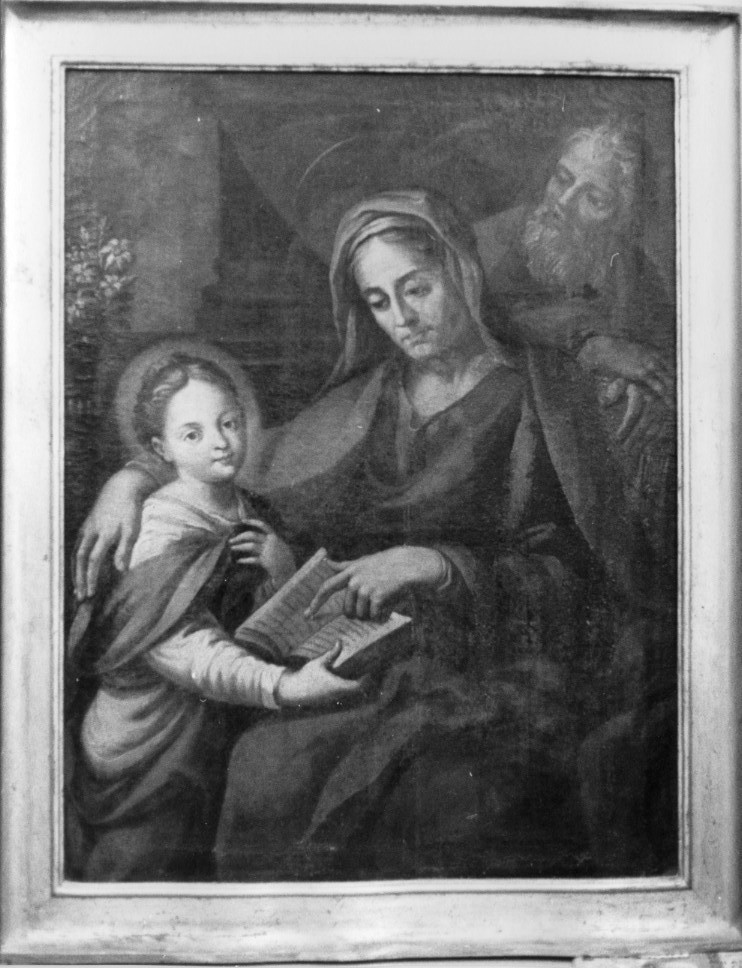 San Gioacchino Sant'Anna e Maria Vergine bambina (dipinto) - ambito sardo (prima metà sec. XIX)