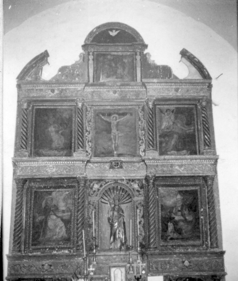retablo - ambito sardo (sec. XVIII)
