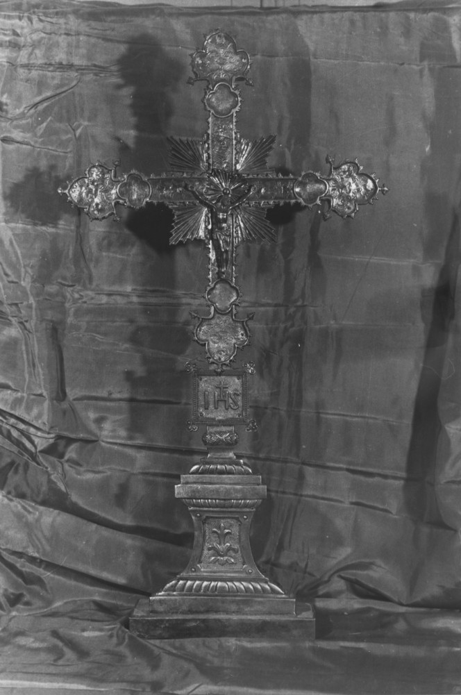 croce d'altare - bottega sarda (fine, prima metà sec. XVI, sec. XX)