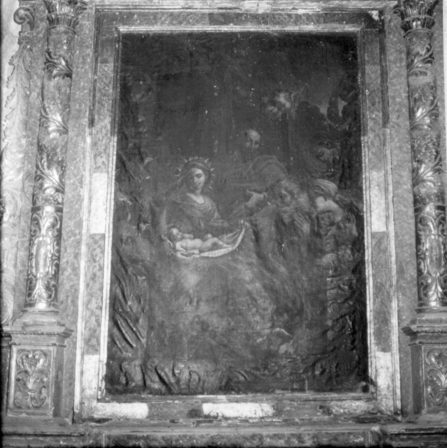 natività di Gesù (altare, insieme) di Sanna Francesco (sec. XVIII)