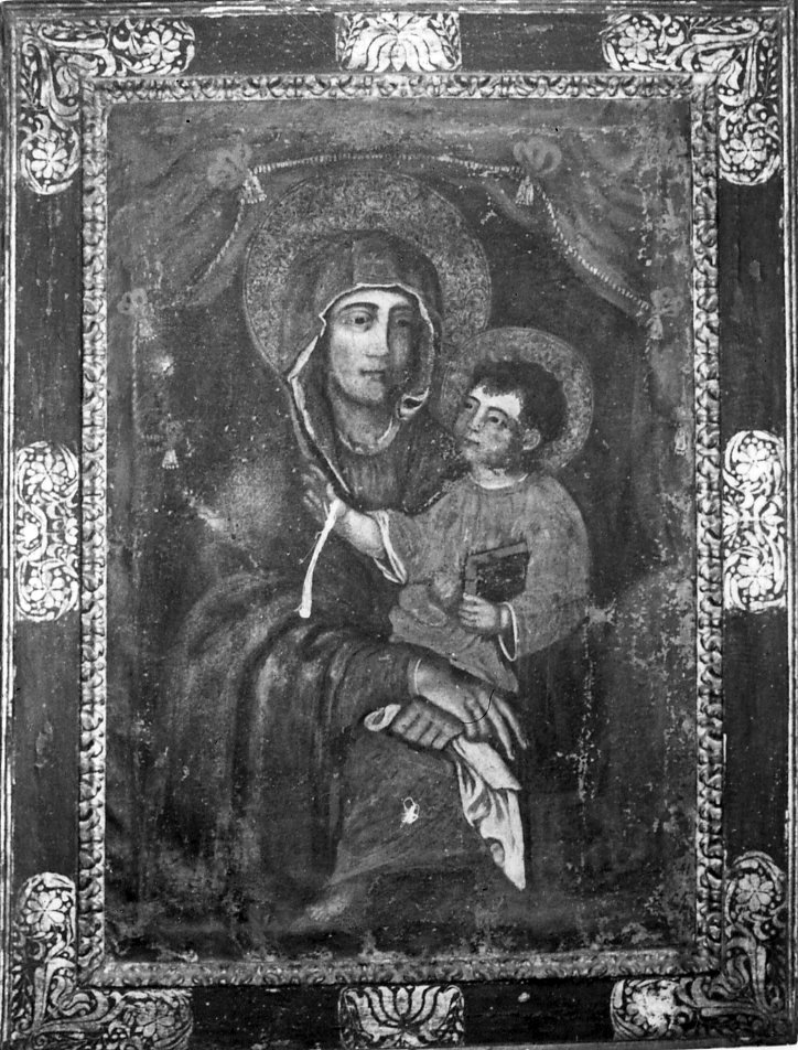 Madonna con Bambino (dipinto) - ambito sardo iberico (inizio sec. XVI)