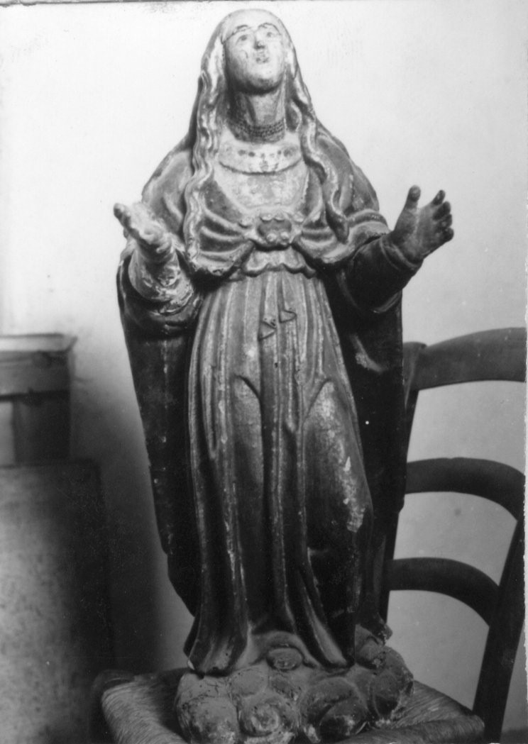 Madonna dei Disperati, Madonna Assunta (scultura) - bottega sarda (seconda metà sec. XVII)