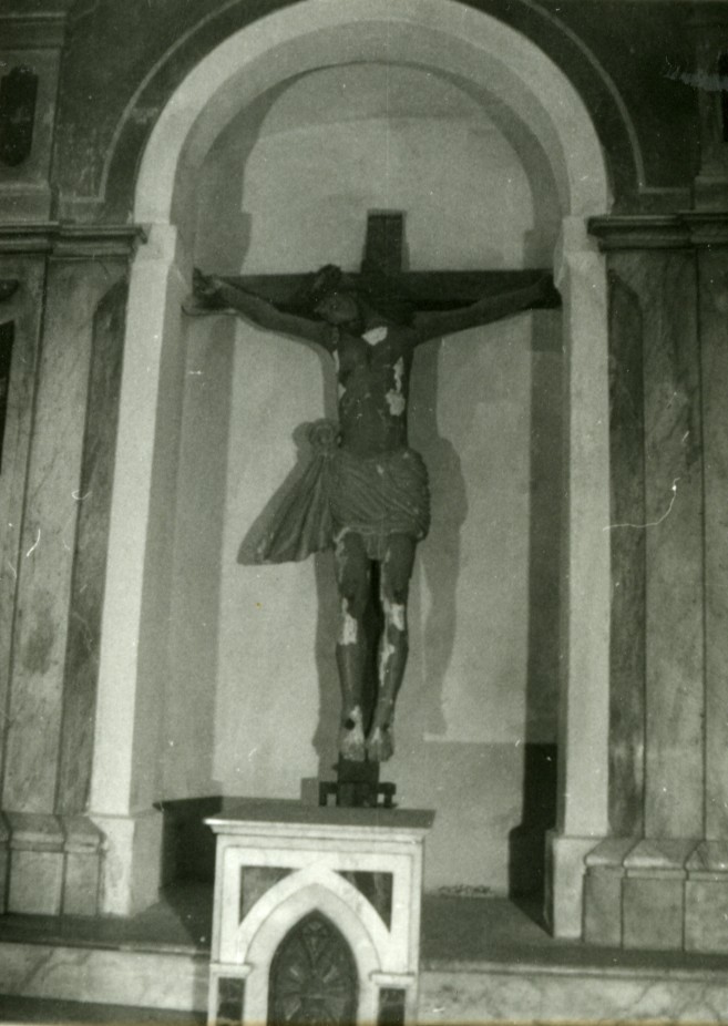 Cristo crocifisso (scultura) - ambito sardo (sec. XVI)