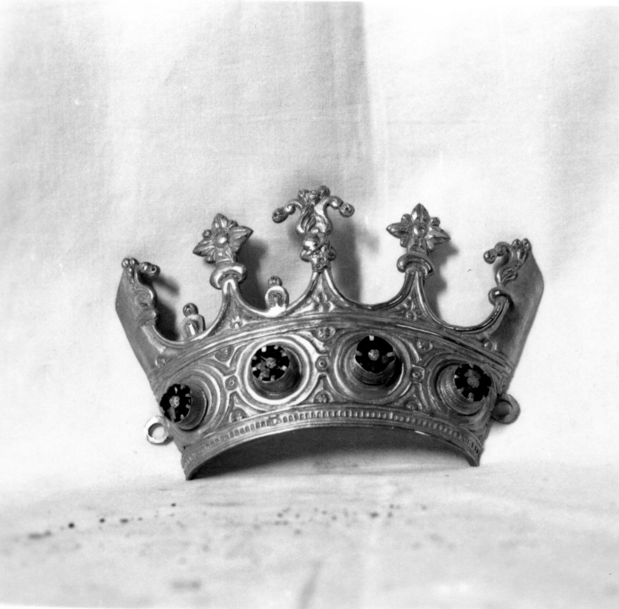 corona da dipinto - ambito catalano (sec. XVII)