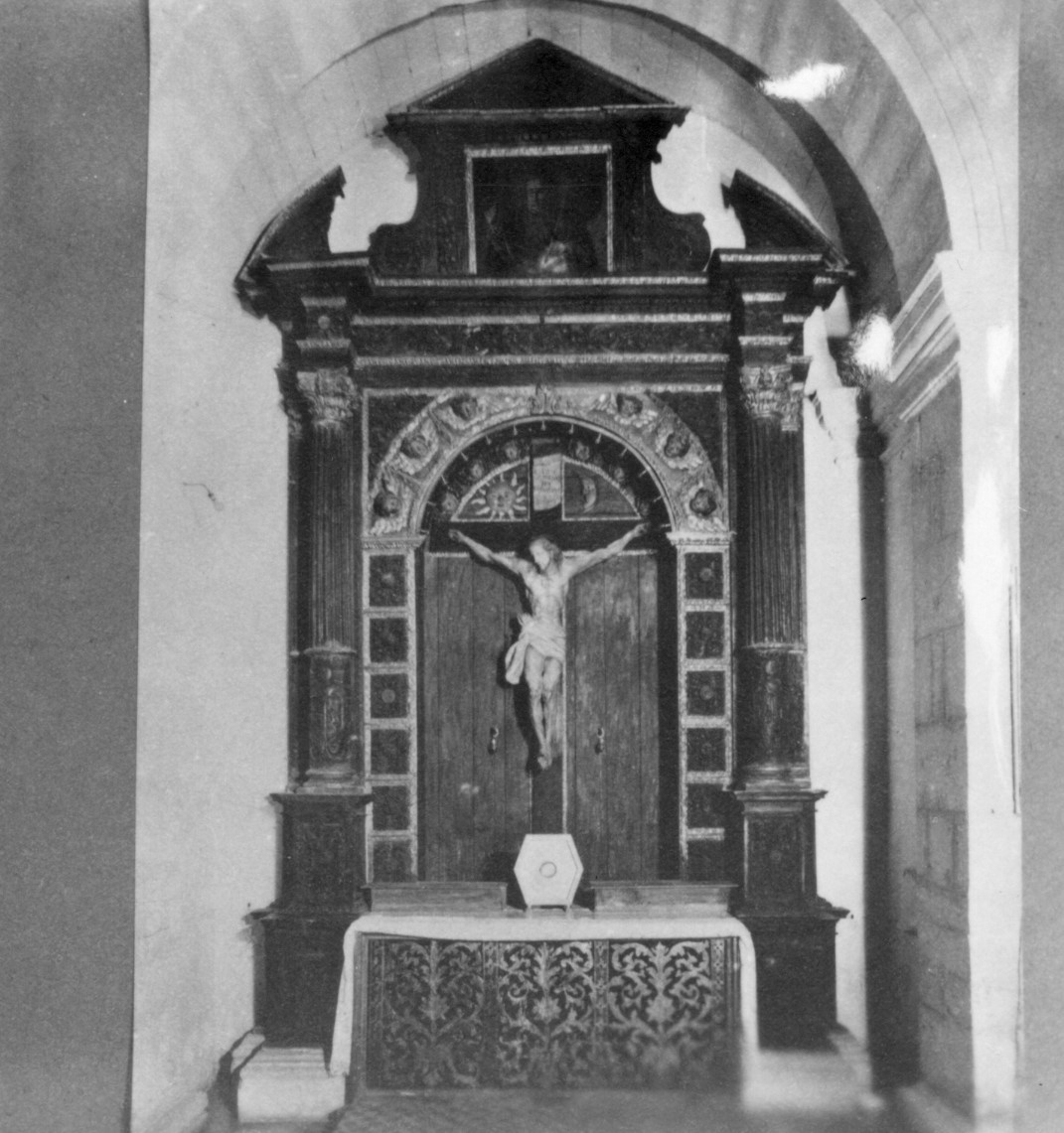 retablo - ambito sardo (sec. XVII)
